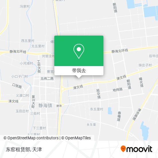 东窑租赁部地图