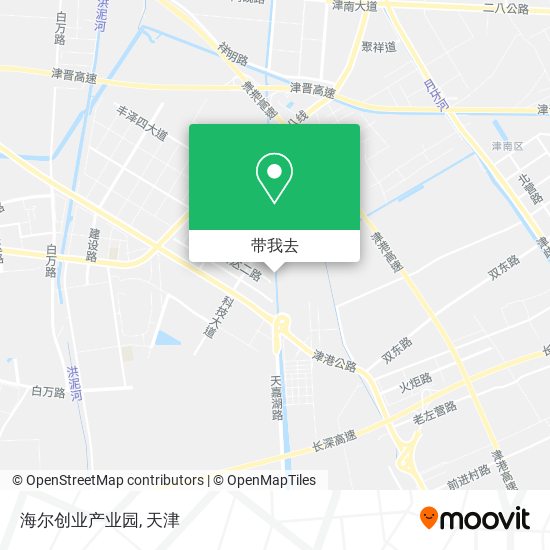 海尔创业产业园地图