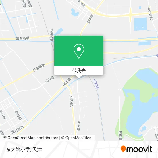 东大站小学地图