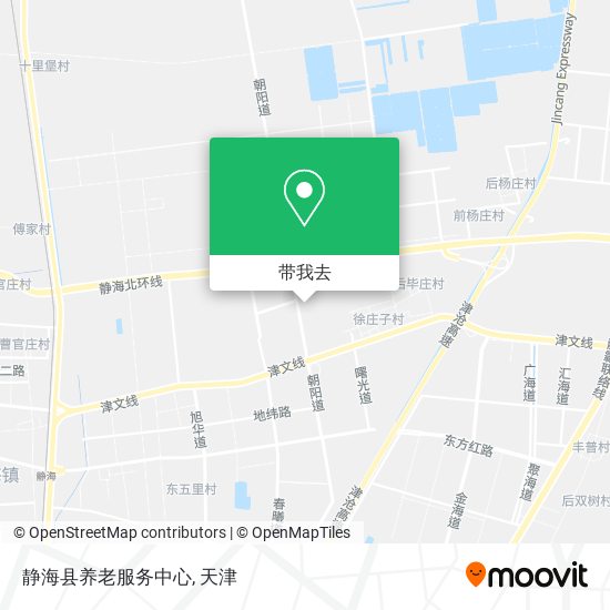 静海县养老服务中心地图