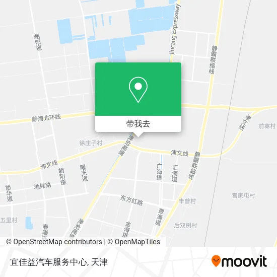 宜佳益汽车服务中心地图