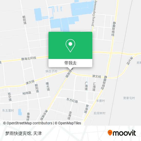 梦雨快捷宾馆地图