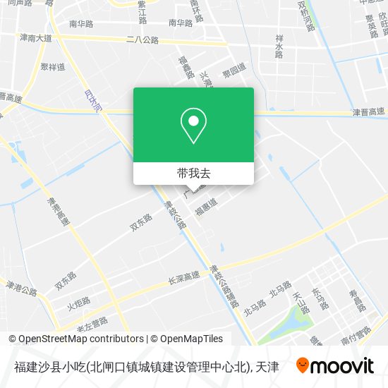 福建沙县小吃(北闸口镇城镇建设管理中心北)地图