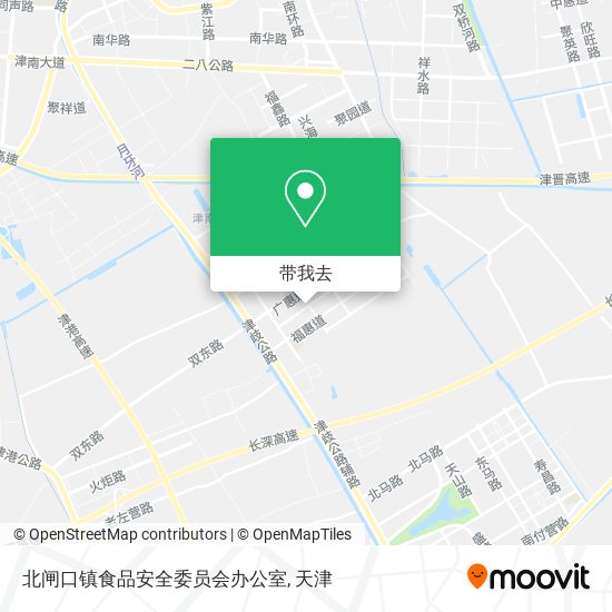 北闸口镇食品安全委员会办公室地图