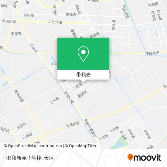 御和新苑-1号楼地图