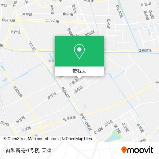 御和新苑-1号楼地图