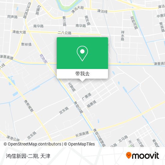 鸿儒新园-二期地图