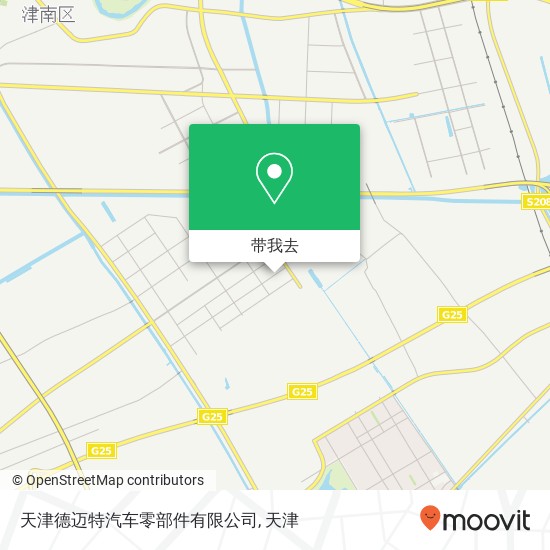 天津德迈特汽车零部件有限公司地图