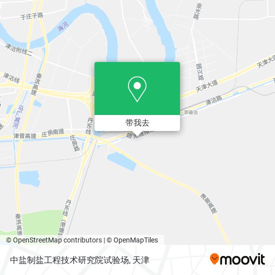 中盐制盐工程技术研究院试验场地图