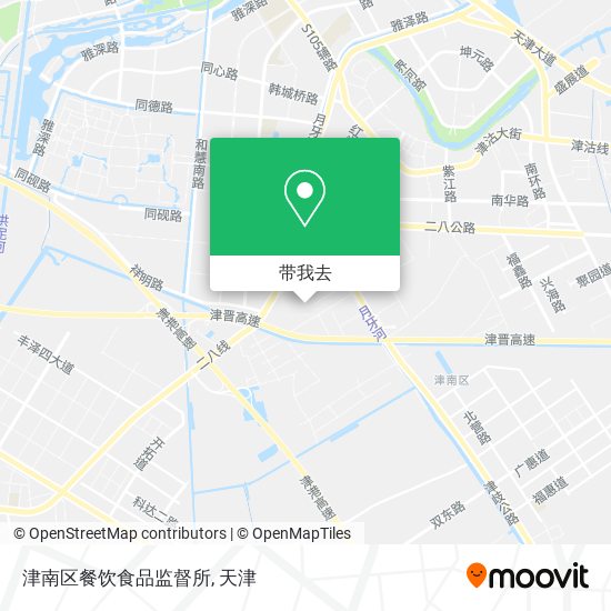 津南区餐饮食品监督所地图