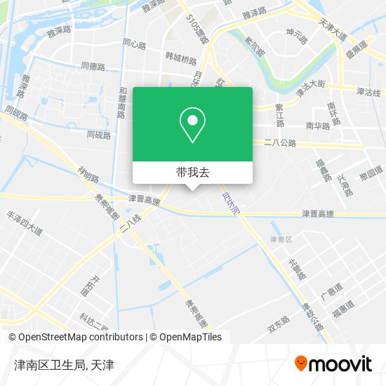津南区卫生局地图
