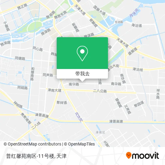 普红馨苑南区-11号楼地图