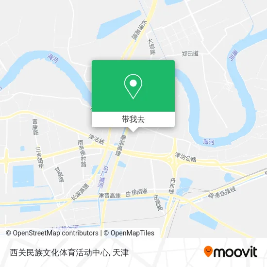 西关民族文化体育活动中心地图