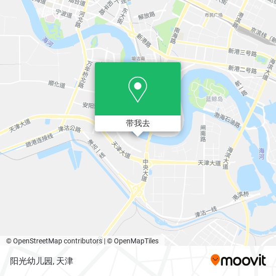 阳光幼儿园地图