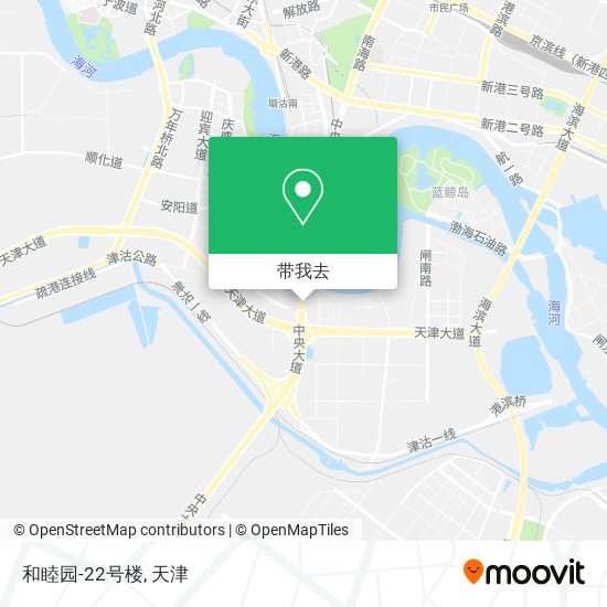 和睦园-22号楼地图