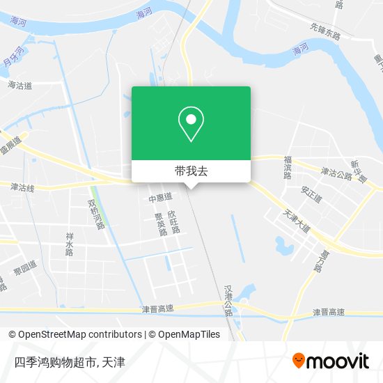 四季鸿购物超市地图