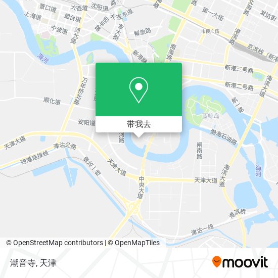 潮音寺地图