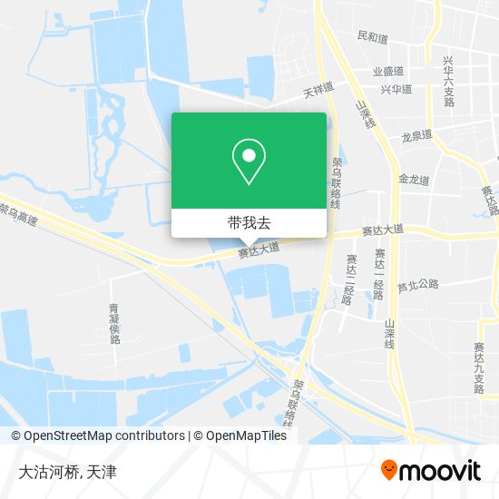 大沽河桥地图
