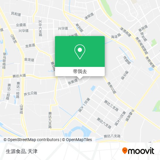生源食品地图