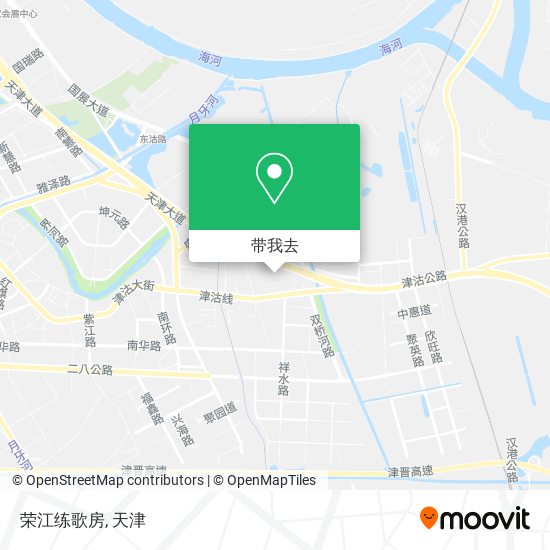 荣江练歌房地图