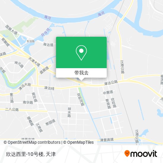 欣达西里-10号楼地图