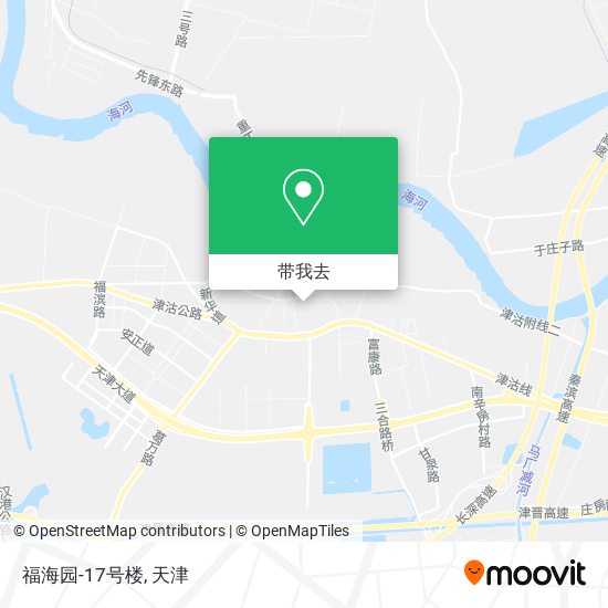 福海园-17号楼地图