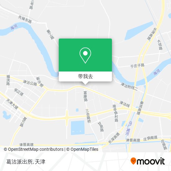 葛沽派出所地图