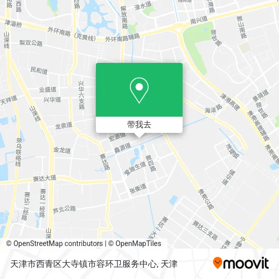 天津市西青区大寺镇市容环卫服务中心地图