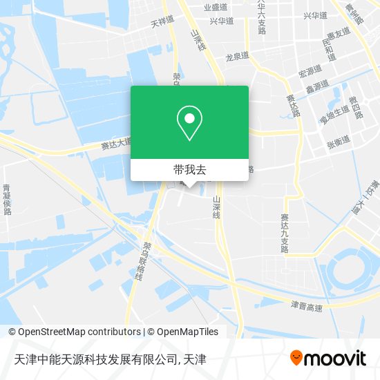 天津中能天源科技发展有限公司地图