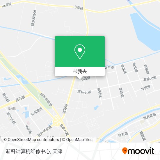 新科计算机维修中心地图
