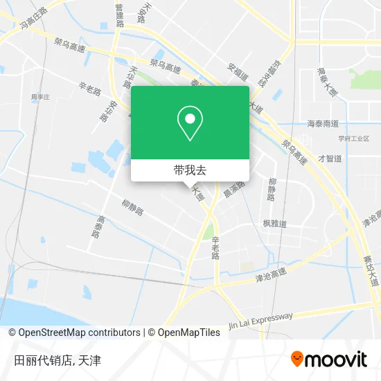 田丽代销店地图