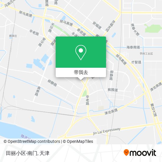田丽小区-南门地图