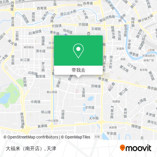 大福来（南开店）地图