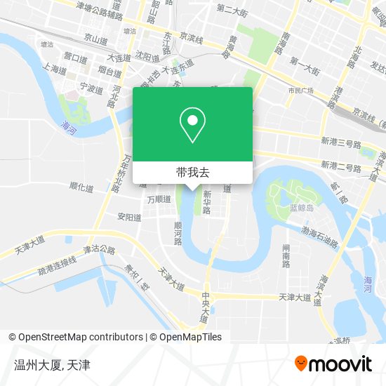 温州大厦地图