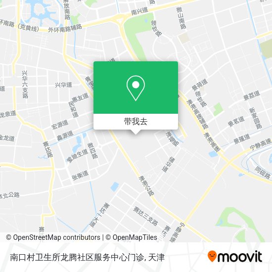 南口村卫生所龙腾社区服务中心门诊地图
