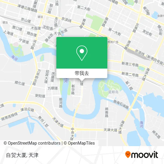 自贸大厦地图