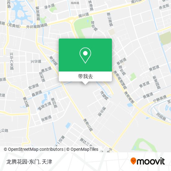 龙腾花园-东门地图
