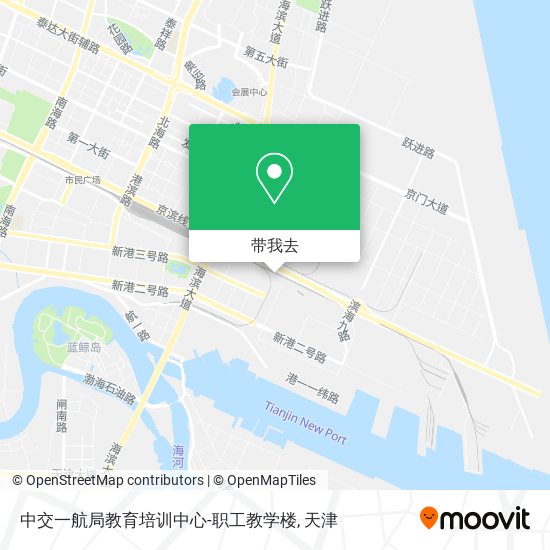 中交一航局教育培训中心-职工教学楼地图