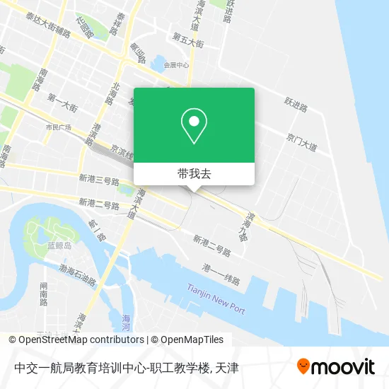 中交一航局教育培训中心-职工教学楼地图