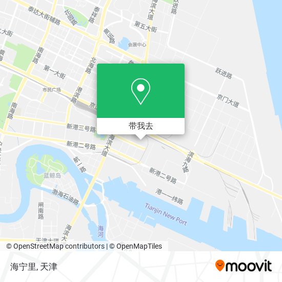 海宁里地图