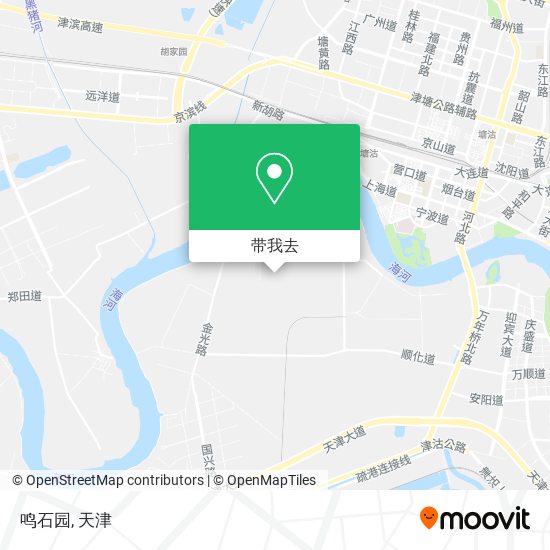 鸣石园地图