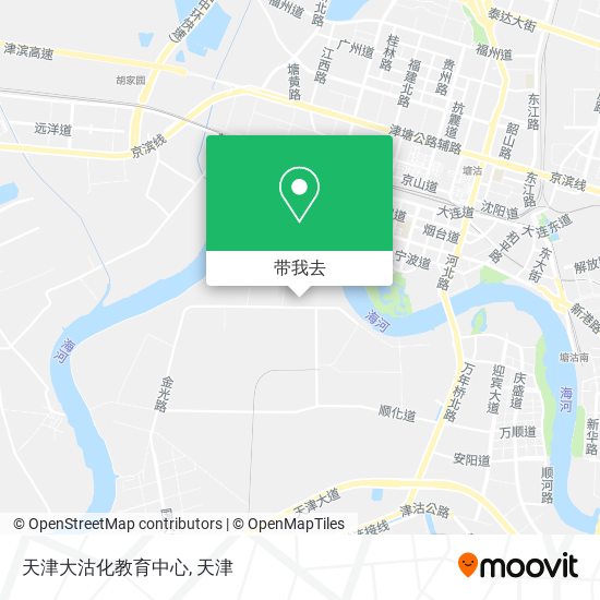 天津大沽化教育中心地图