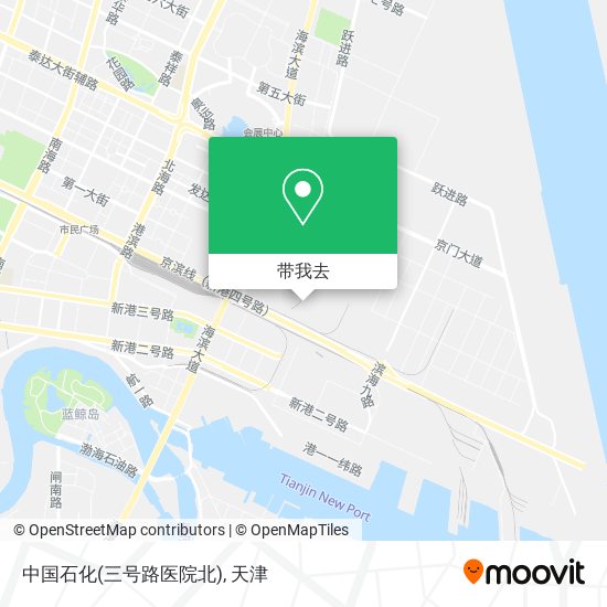 中国石化(三号路医院北)地图