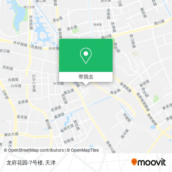 龙府花园-7号楼地图