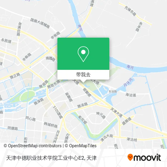 天津中德职业技术学院工业中心E2地图