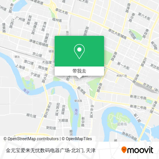 金元宝爱来无忧数码电器广场-北2门地图