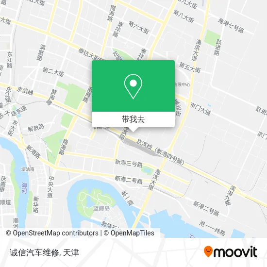 诚信汽车维修地图