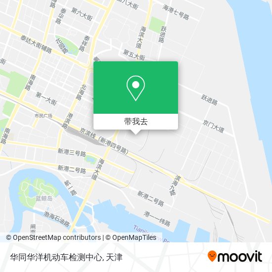 华同华洋机动车检测中心地图