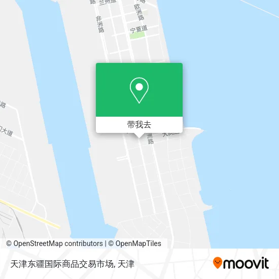 天津东疆国际商品交易市场地图