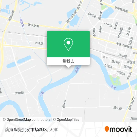 滨海陶瓷批发市场新区地图